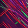 Nice background 4k with red green and purple lines
