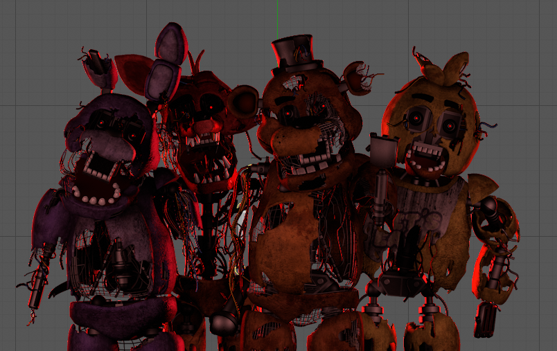 Distorted Anmitronics Broken Animaltronics by DreadFanatic918 on DeviantArt