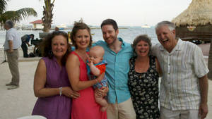 Family shot In Belize.