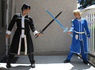 Sword Art Online Alicization - Kirito and Eugeo