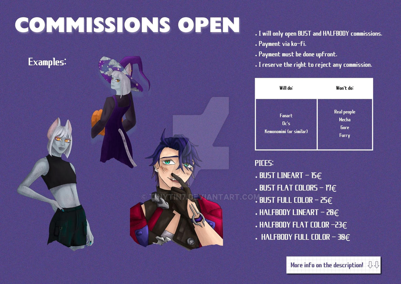 Agent Commission Deviantart Commissions-101 | DeviantArt