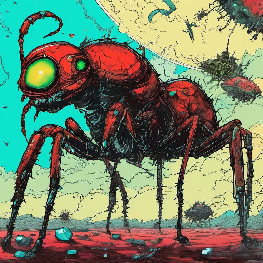 Deviantart Robot Insect robots by seinsxtrem on DeviantArt