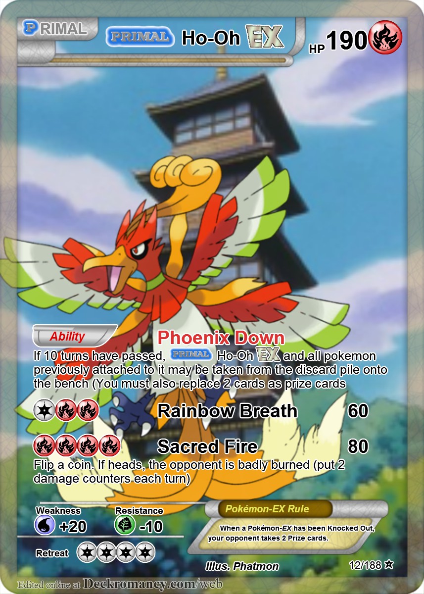 PRIMAL Ho-Oh EX by funnykidz07 on DeviantArt