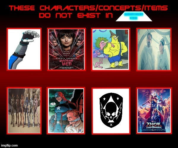 Non Existent Characters Characters And Concepts that DON'T Exist.(2) by anu58 on DeviantArt