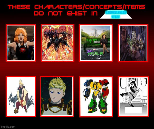 Non Existent Characters Characters And Concepts that DON'T Exist.(4) by anu58 on DeviantArt