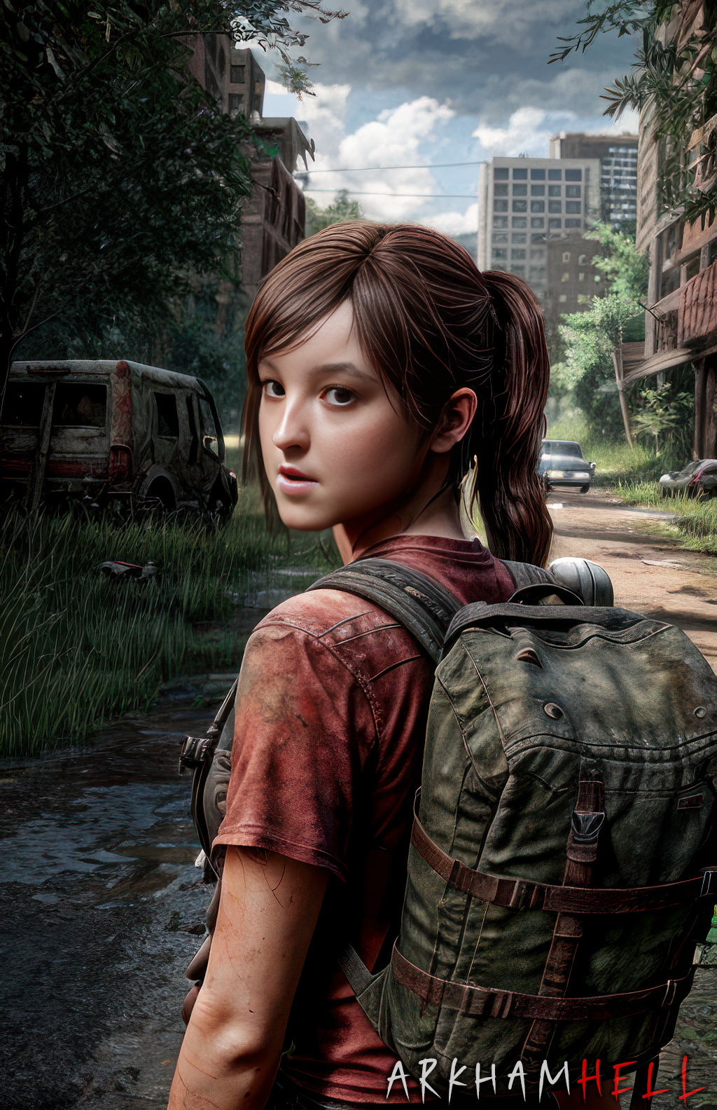 The Last of Us Series Ellie Bella Ramsey 4K Wallpaper iPhone HD Phone #7711j