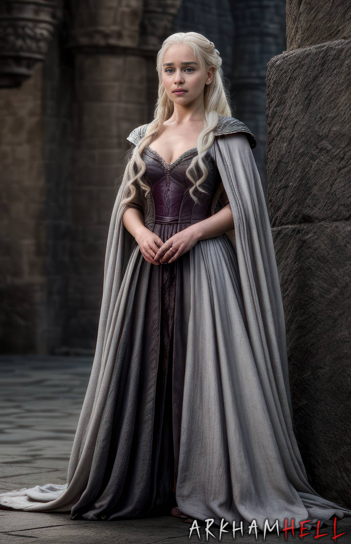 Emilia Clarke - Daenerys Targaryen by ArkhamHeII on DeviantArt