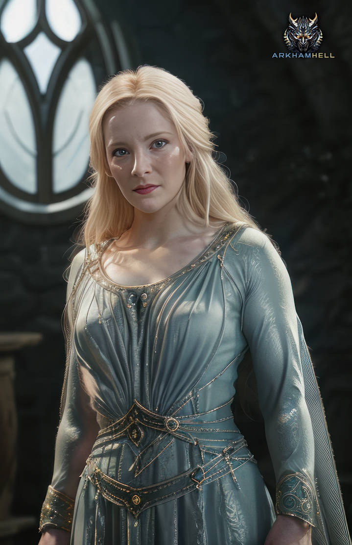 Morfydd Clark - Galadriel by ArkhamHeII on DeviantArt