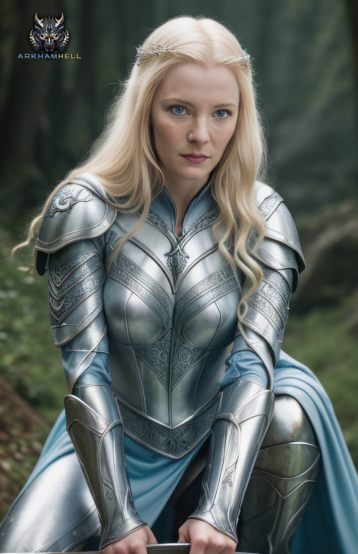 Morfydd Clark - Galadriel by ArkhamHeII on DeviantArt