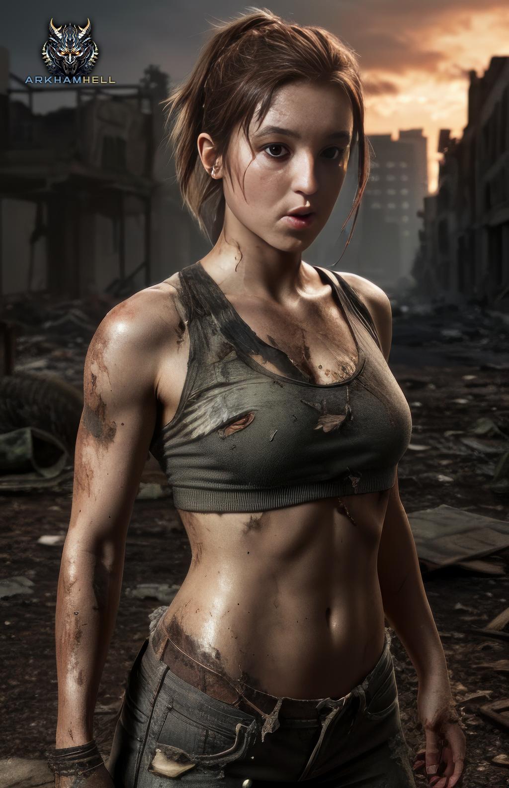 Bella Ramsey - Ellie by ArkhamHeII on DeviantArt