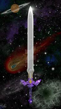 Master Sword - Legend of Zelda Series IN SPAAACE