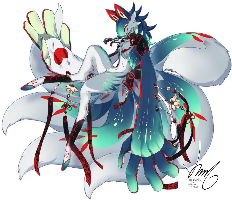 Scarfox Deviantart 210604. My Scarfox design by bmginn on DeviantArt