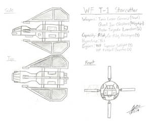 WF T-1 Starcutter -sketch-