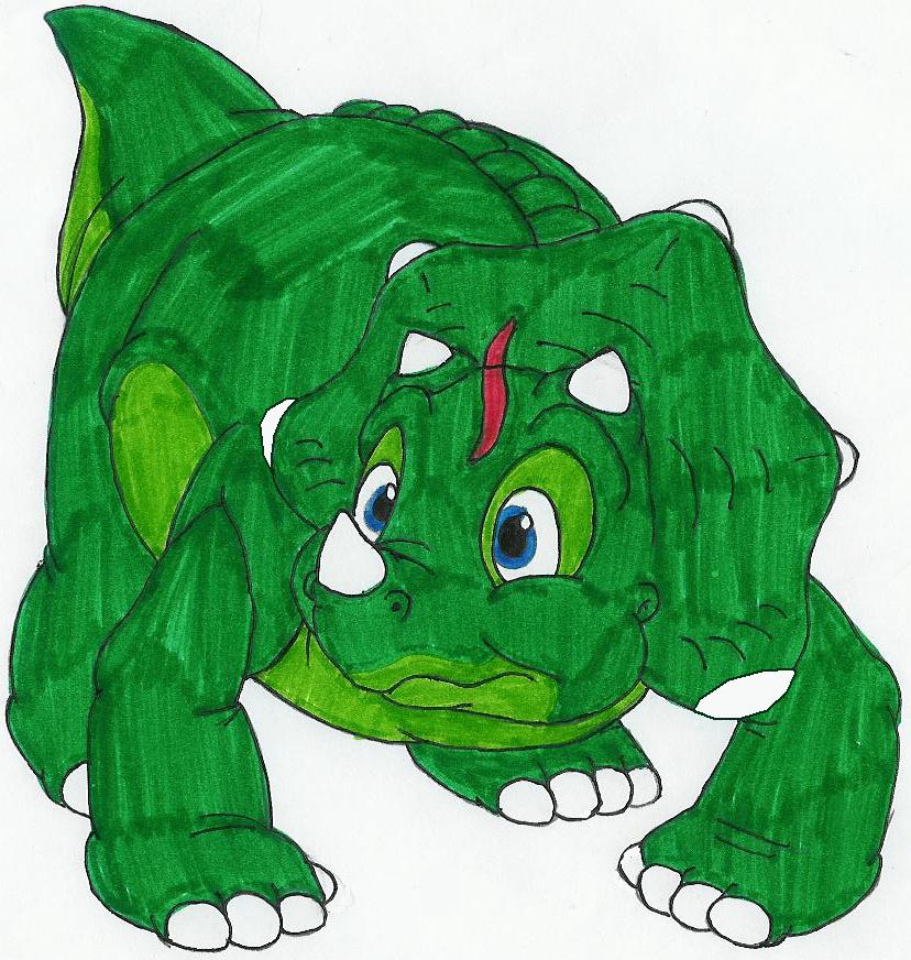 Sparky the Triceratops