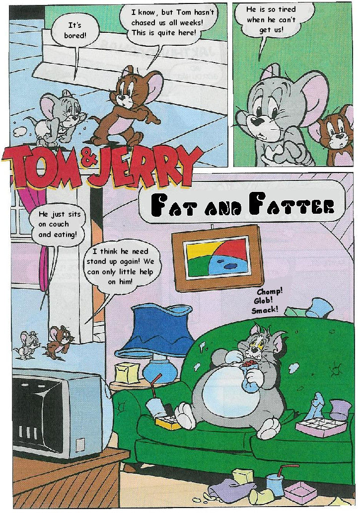 Tom and Jerry Fat Comic 01