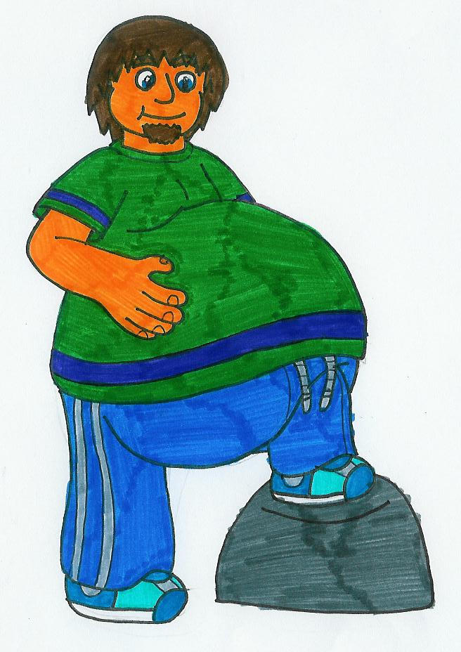 Big Matt's BIG Belly 05 by MCsaurus on DeviantArt