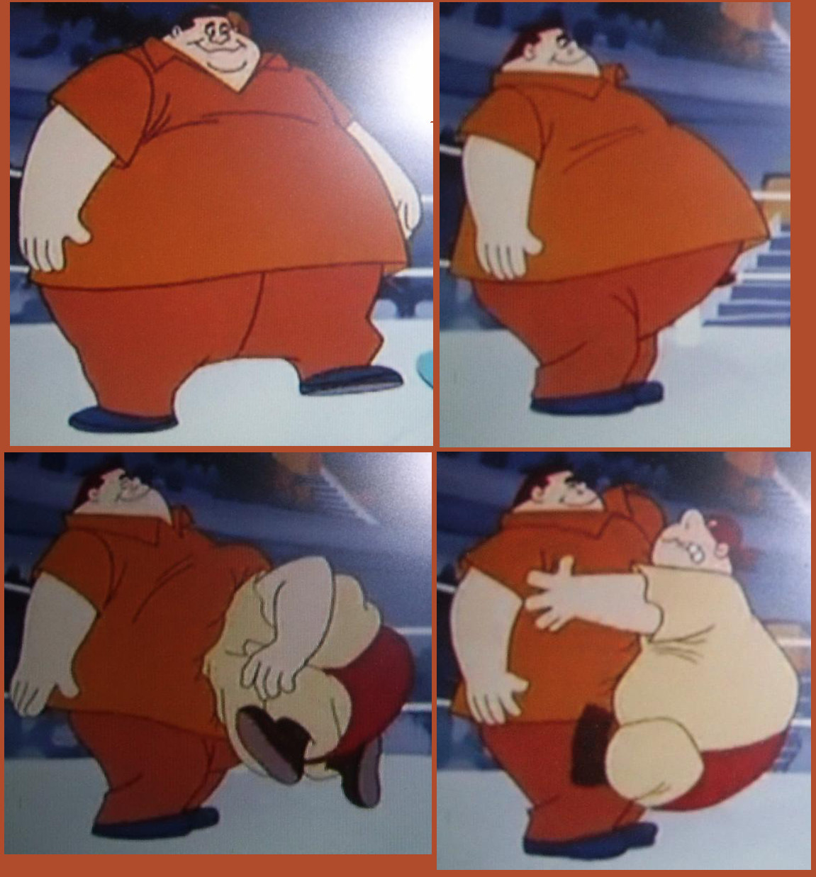 Fat Rabbids Characters Fat Cartoon Characters Male