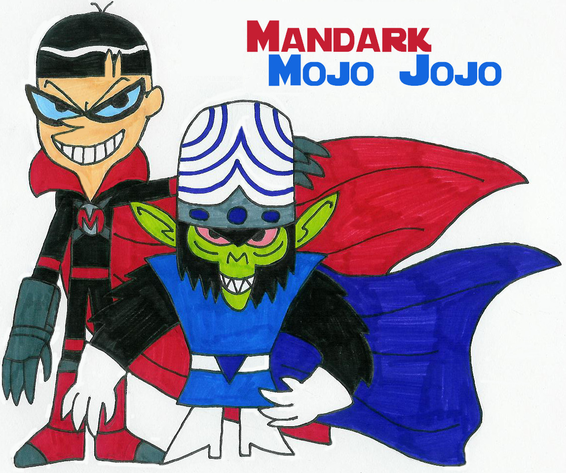Mandark and Mojo Jojo by MCsaurus on DeviantArt