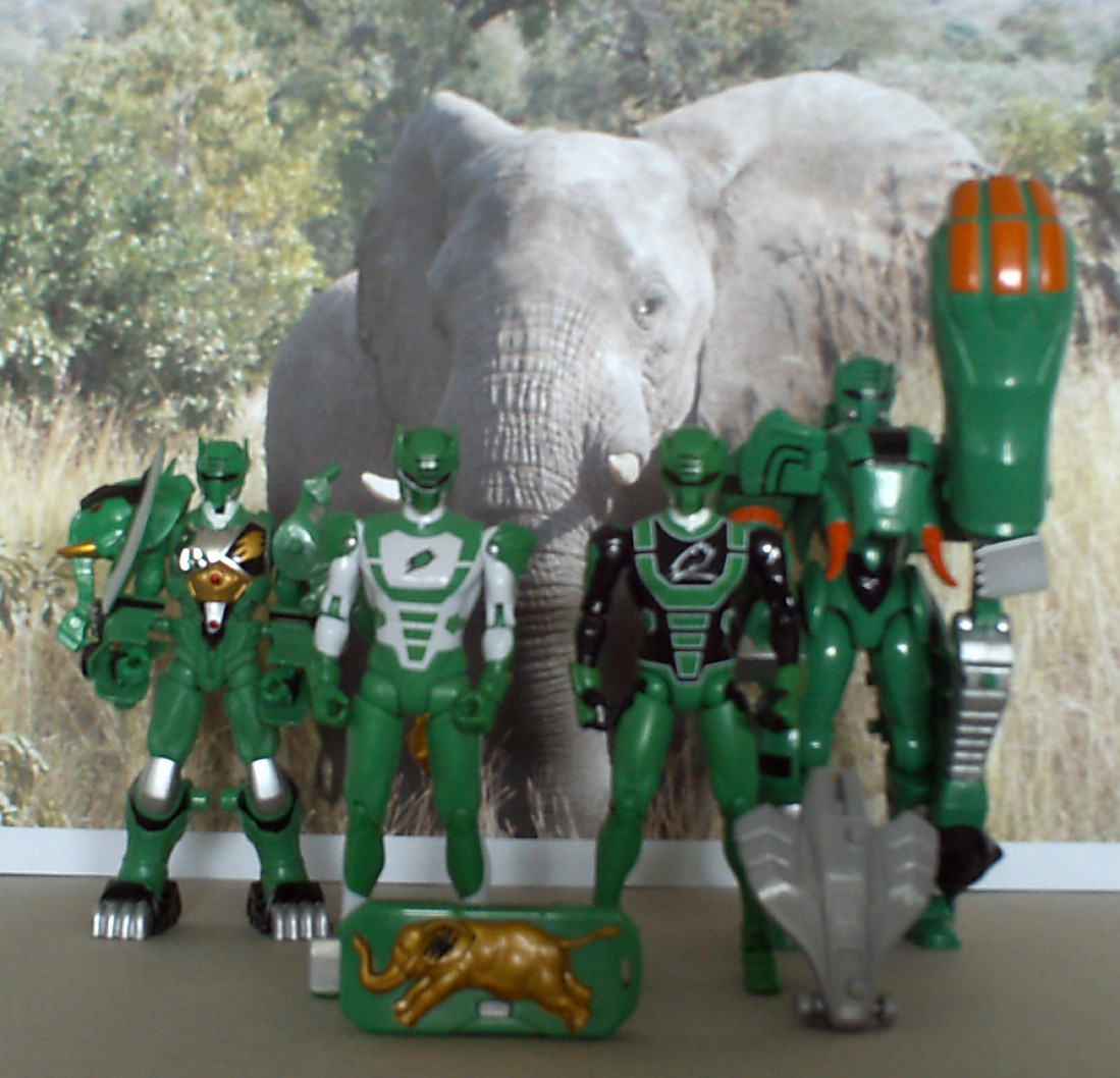 Power Rangers Jungle Fury Elephant Zord