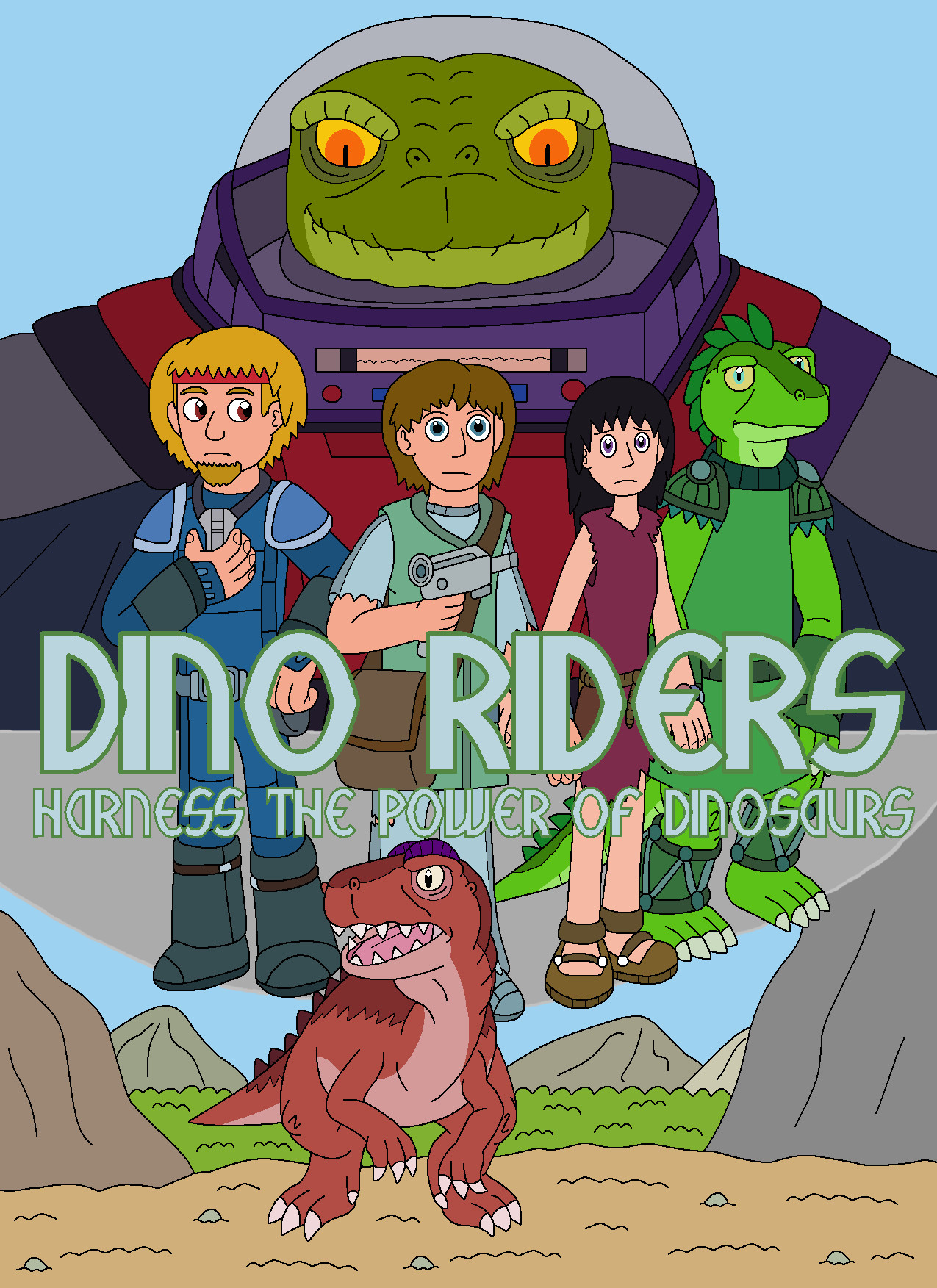 Dino Riders Raptor Dino Riders the Movie by MCsaurus on DeviantArt