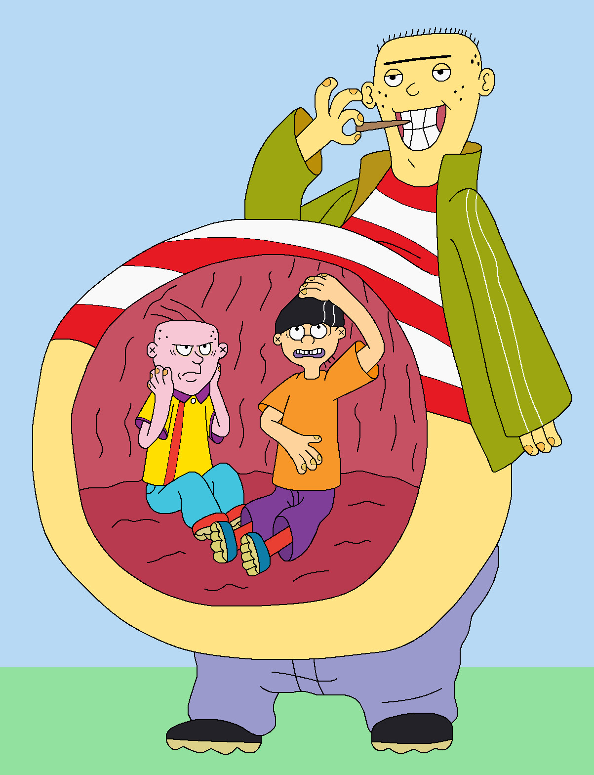 Ed swallow Edd and Eddy by MCsaurus on DeviantArt from images-wixmp-ed30a86...
