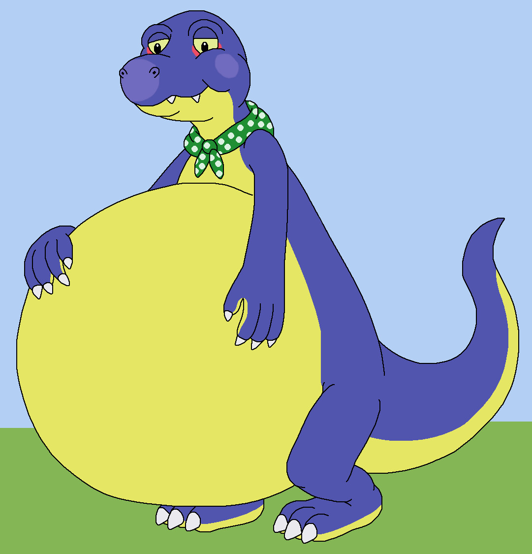 Wily the Fat Komodo