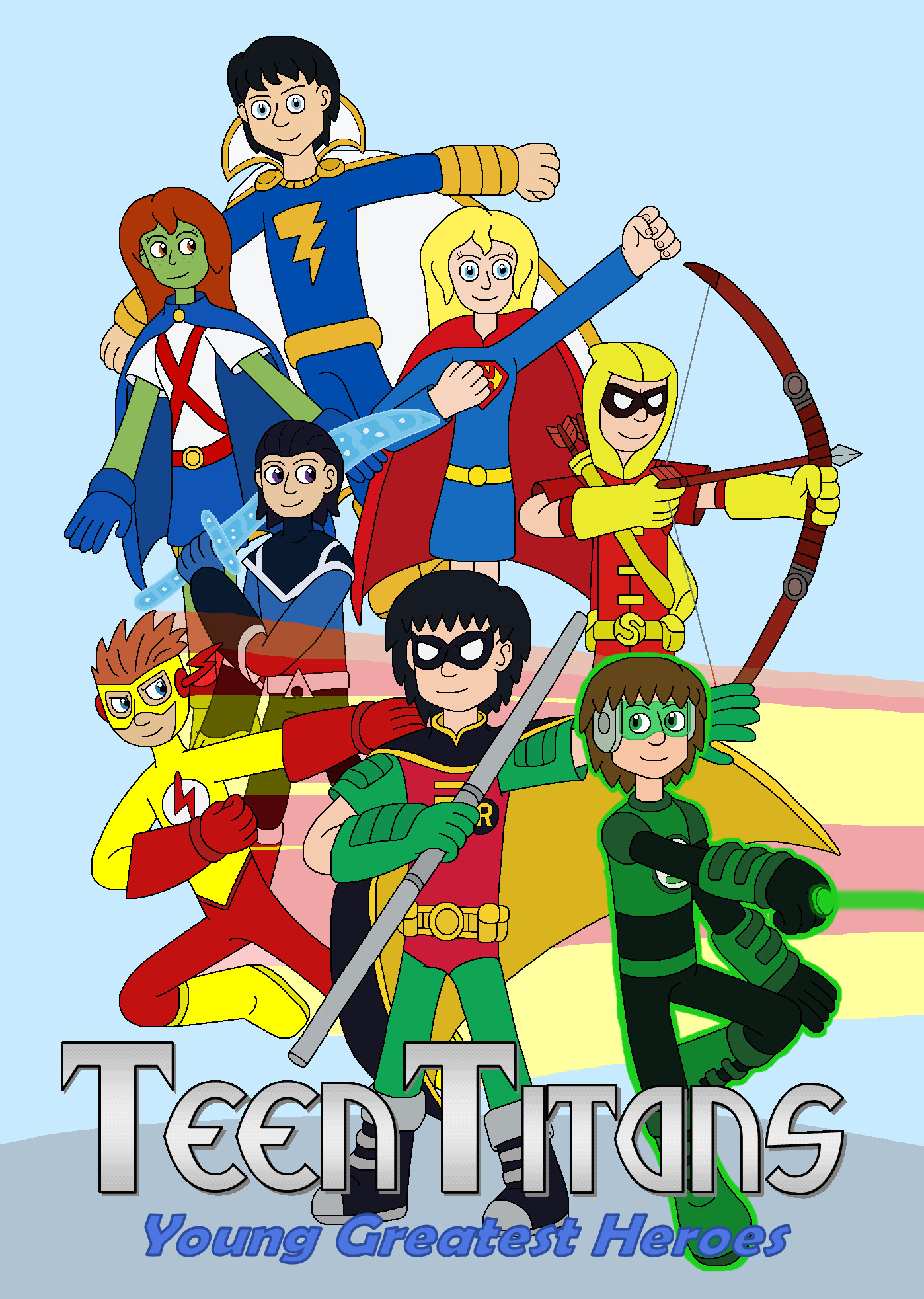 Teen Titans - Young Greatest Heroes