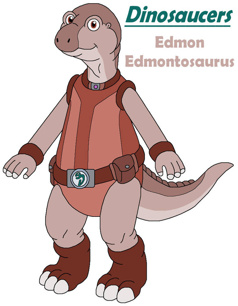 Dinosaucers - Edmon the Edmontosaurus by MCsaurus on DeviantArt