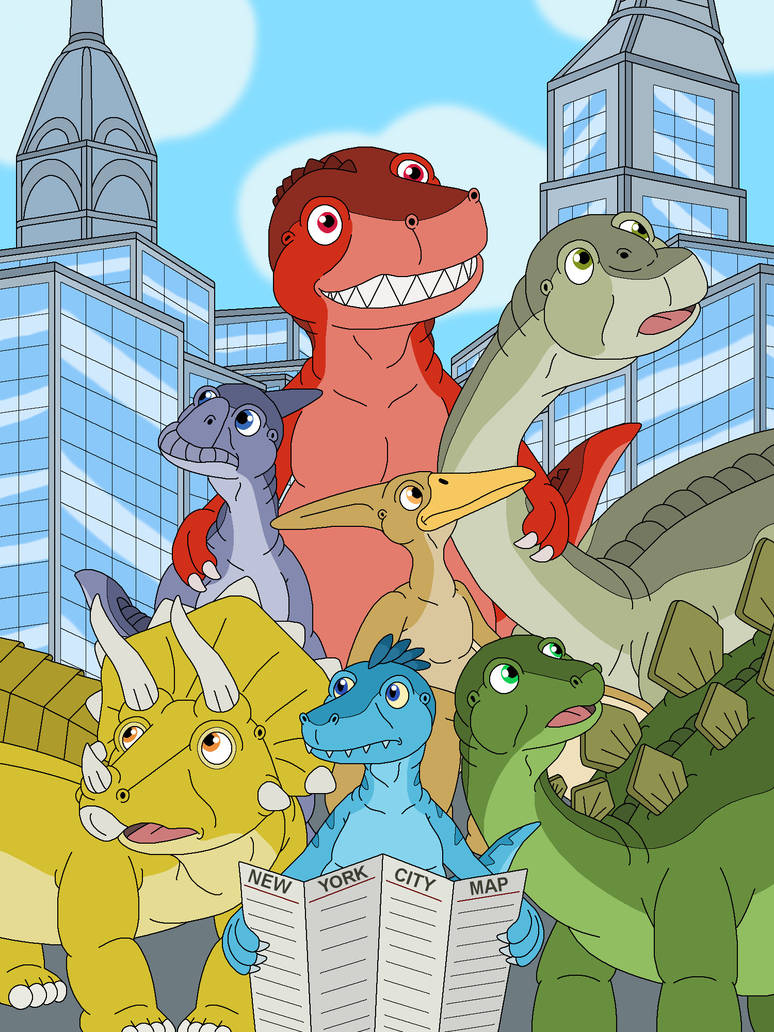 Were Back Parade We're Back! A Dinosaur's Story by MCsaurus on DeviantArt