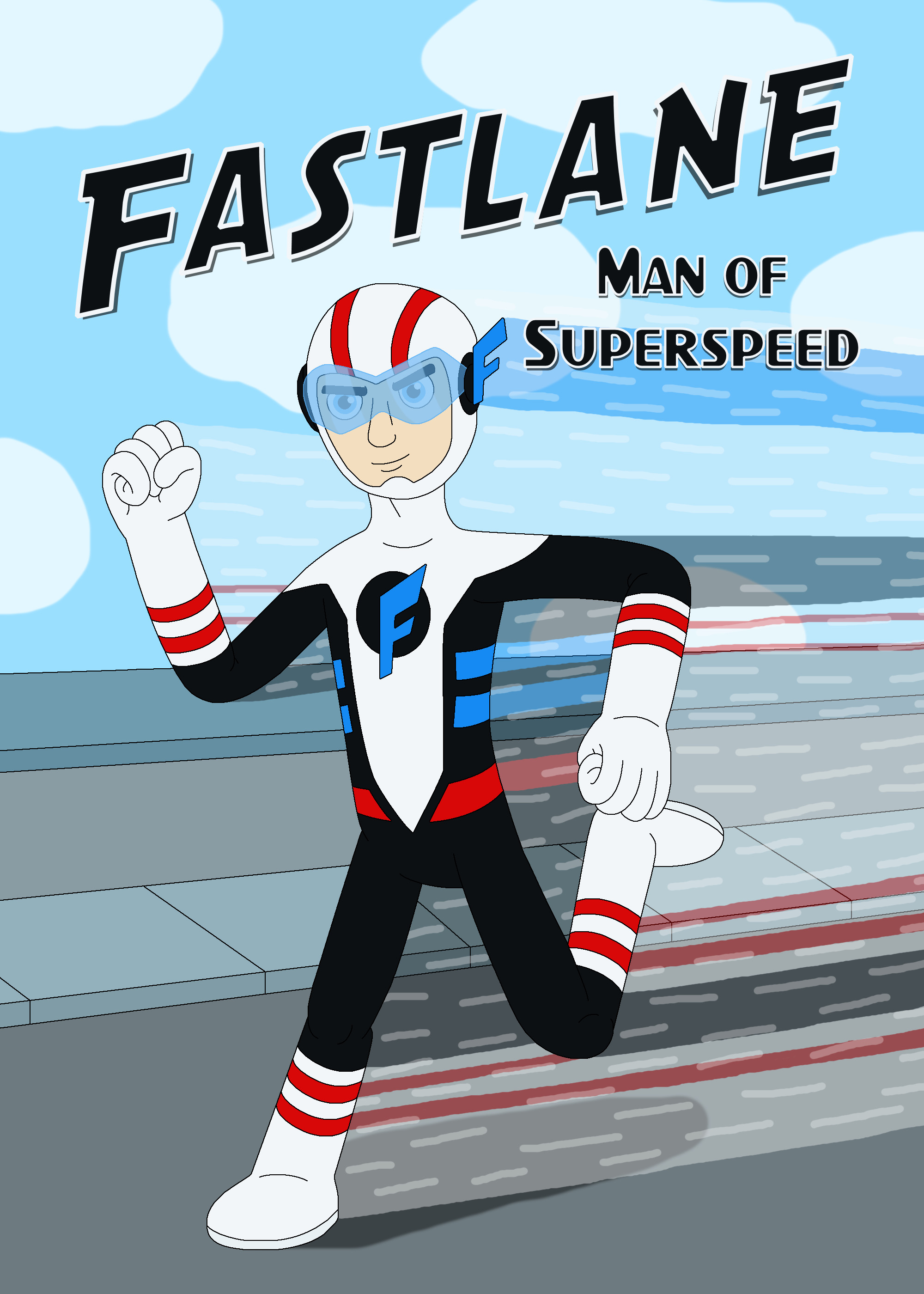 Superspeed Guy Fastlane - Man of Superspeed by MCsaurus on DeviantArt