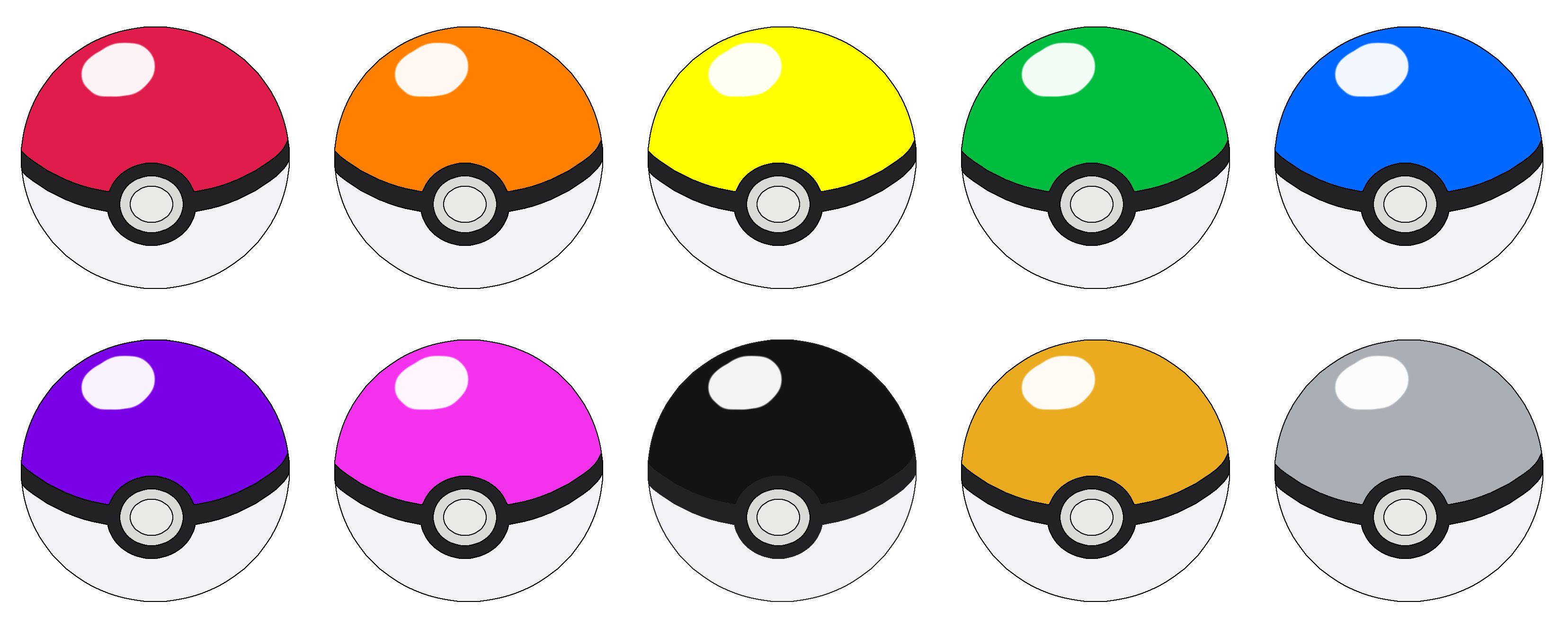 pokemon balls - Google Search  Coloring pages, Pokeball, Deviantart pokemon