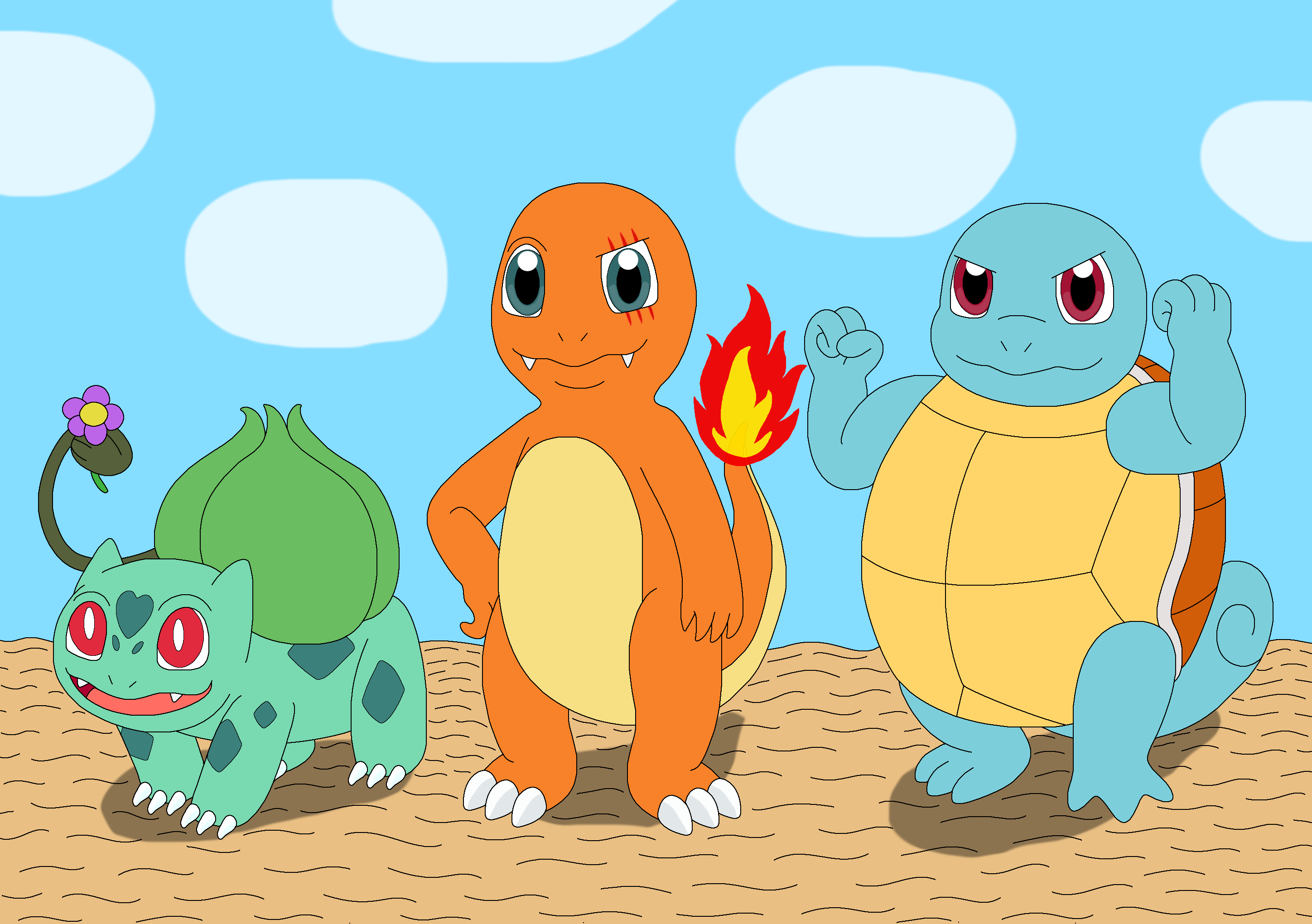 Pokemon X and Y doubles the starters with Bulbasaur, Charmander