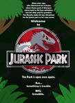 Jurassic Park teaser poster