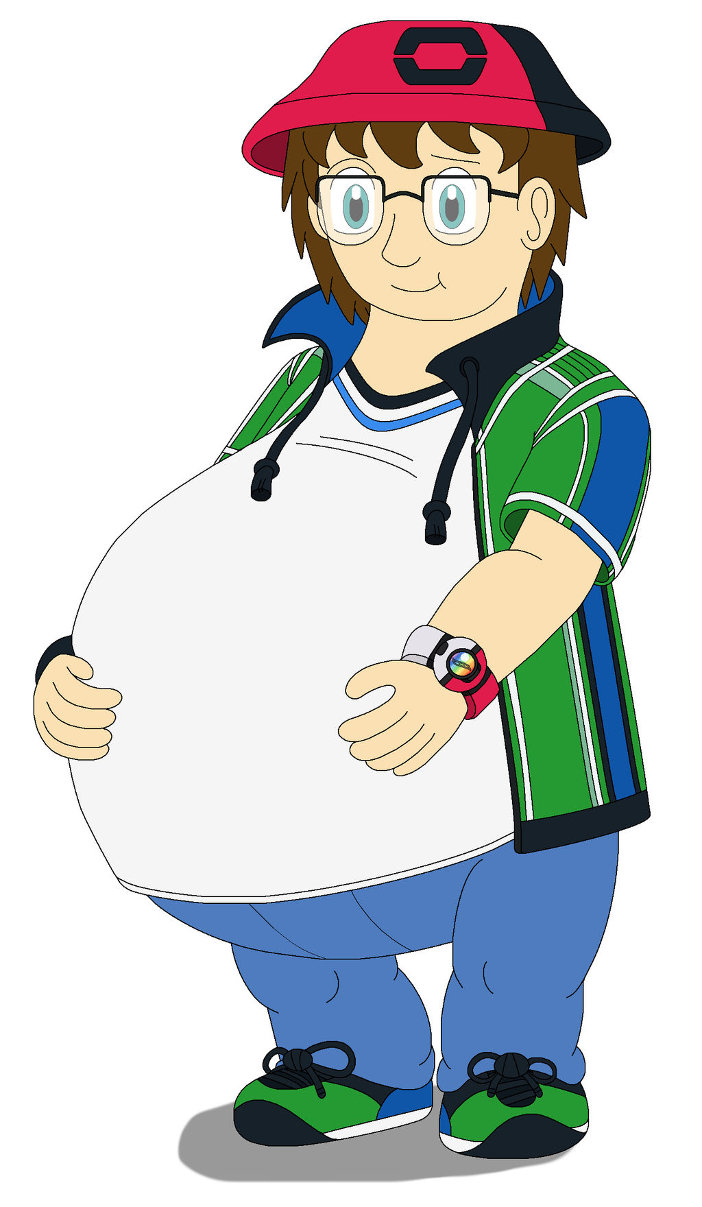 Matt's big belly by MCsaurus on DeviantArt