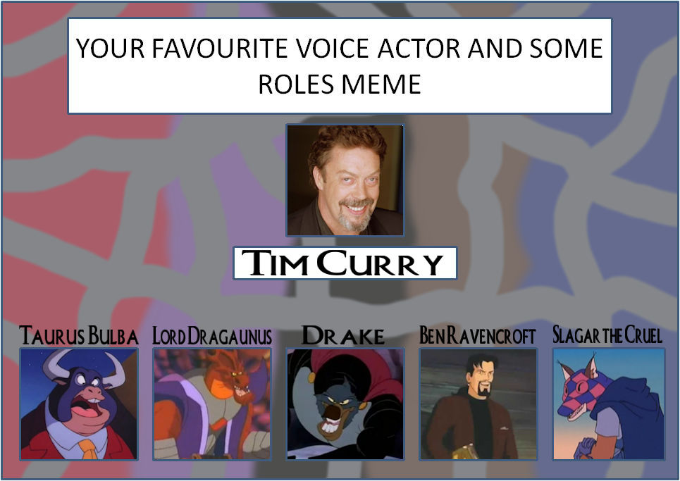 Tim Curry Who Play Voice Actors As Villains By MCsaurus On DeviantArt tim-curry-who-play-voice-actors-as-villains-by-mcsaurus-on-deviantart