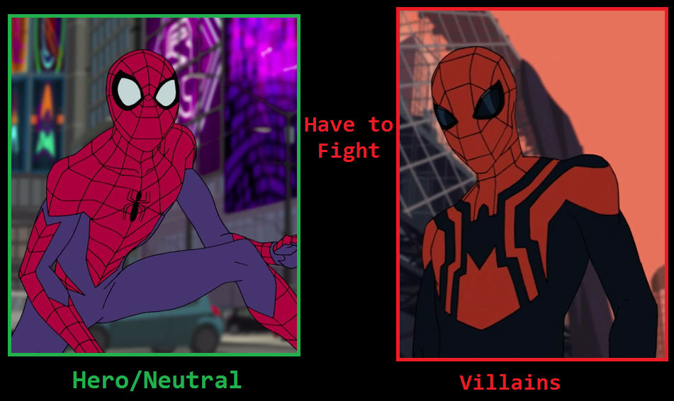 Spider-Man have to fight Superior Spider-Man by MCsaurus on DeviantArt