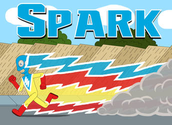 Spark the Super-Speed Boy by MCsaurus