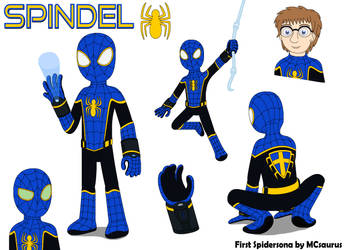 Spindel the Swedish Spider-Man design by MCsaurus