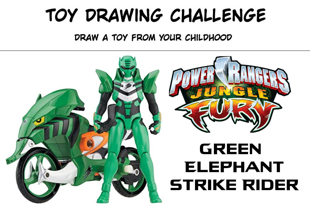 Toy Drawing Challenge - Elephant Strike Rider by MCsaurus on DeviantArt