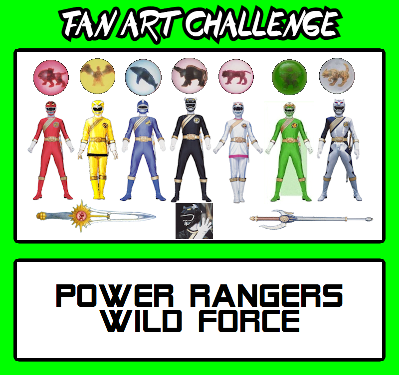 Fan Art Challenge - Power Rangers Wild Force by MCsaurus on DeviantArt