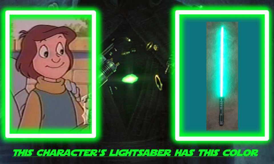 Cavin's Lightsaber has teal by MCsaurus on DeviantArt