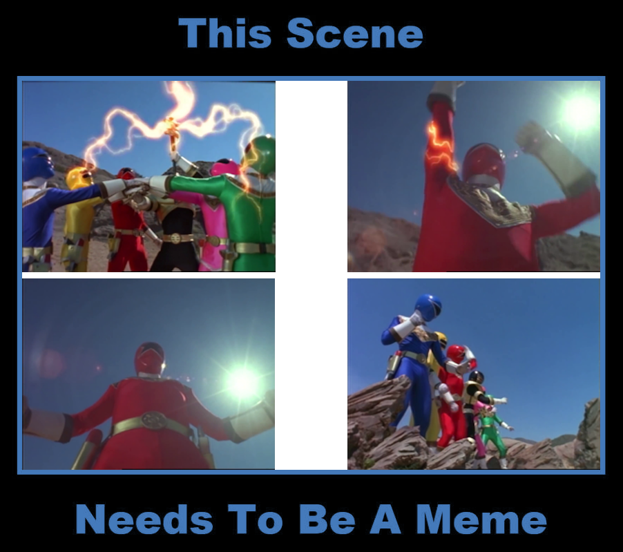 Power Ranger Cmeme Power Rangers grow into giant-sizes need to a Meme by MCsaurus on ...