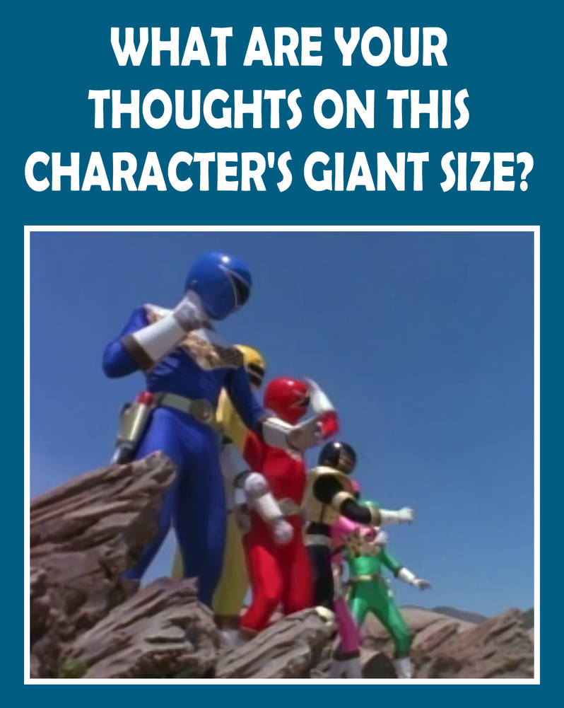 Thoughts on Power Rangers' giant sizes by MCsaurus on DeviantArt