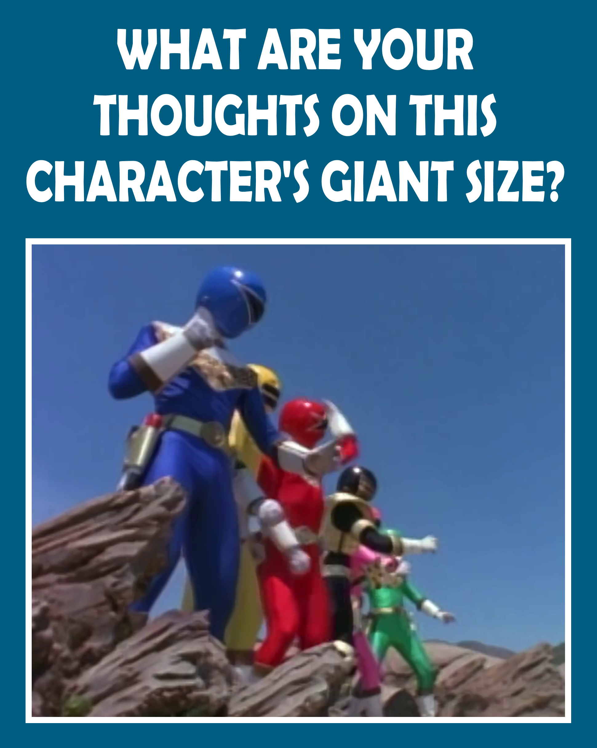 Thoughts on Power Rangers' giant sizes by MCsaurus on DeviantArt
