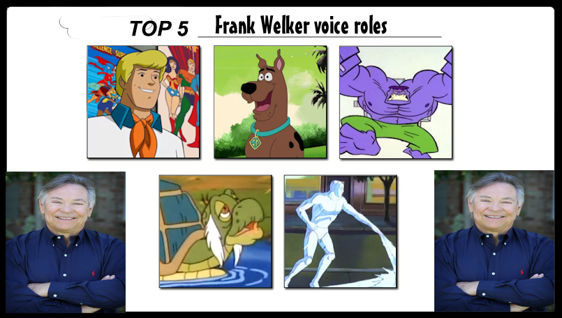 MCsaurus' Top 5 Frank Welker voice roles by MCsaurus on DeviantArt