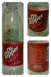 Dk Pepper bottle