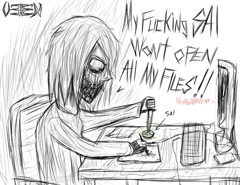 Paint Tool SAI Trial Error by qV3ENp on DeviantArt