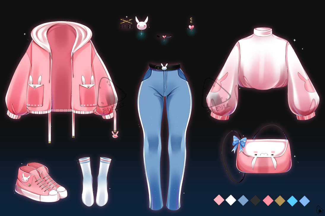 White rabbit outfit by OnigirisamaHEHE on DeviantArt