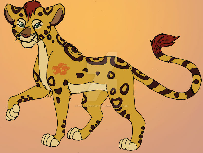 Cheetah Lion mix