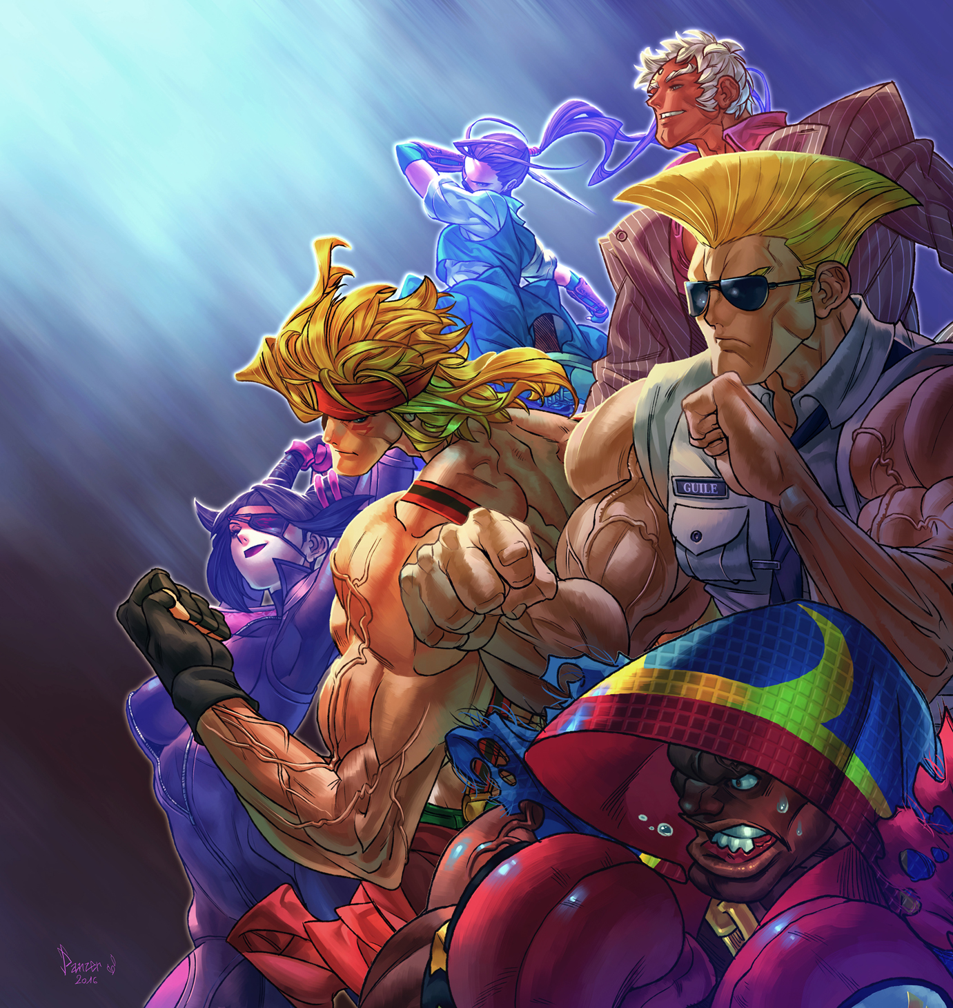 Guile SF V by PnzrK on DeviantArt